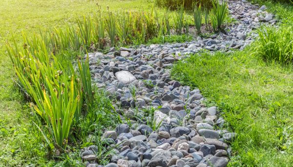 River Rock Garden Installation in Sun City West
