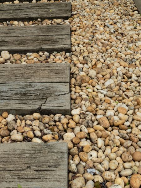 Pea Rock Installation in Sun City West